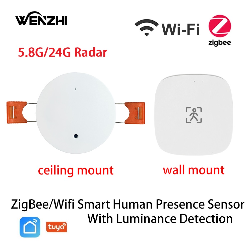 Smart Home Retrofit - вля ZigBee Wifi 5.8/24G MmWave радар
