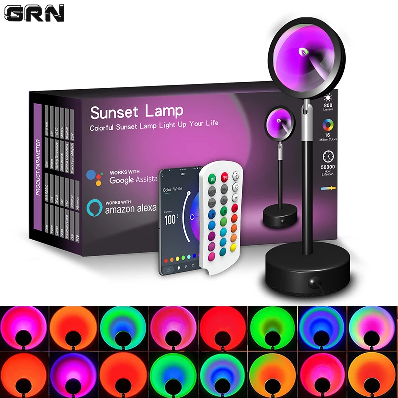 Smart Home Energy Monitor - Inteligentna dioda LED lampa zachód słońca