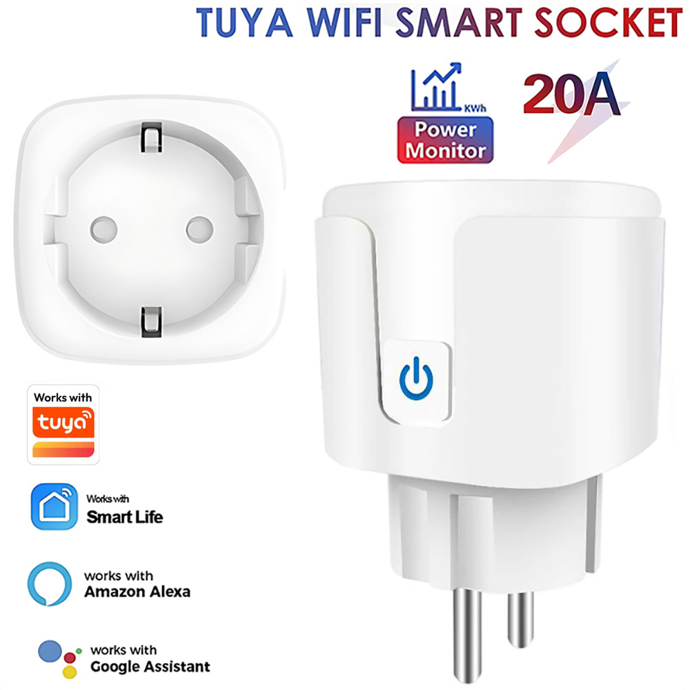 Smart Home Energy Monitor - Współpracuje z aplikacją Tuya Smart Life,