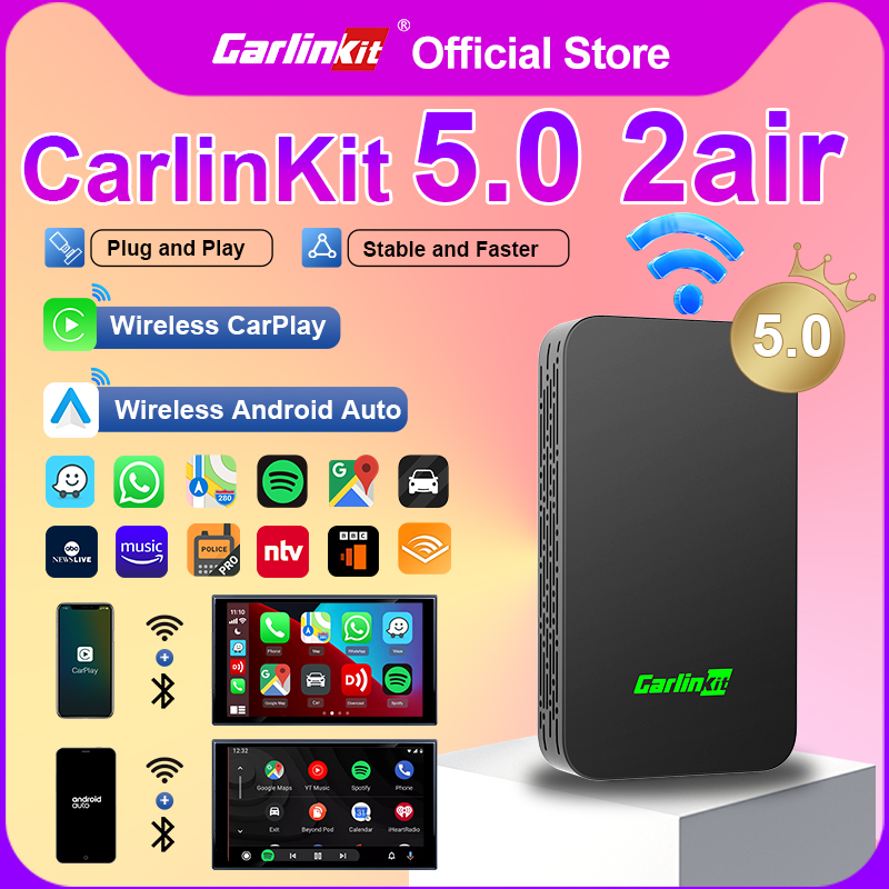 Smart Home Project - CarlinKit 5.0 Przejściówka z przewodowego na