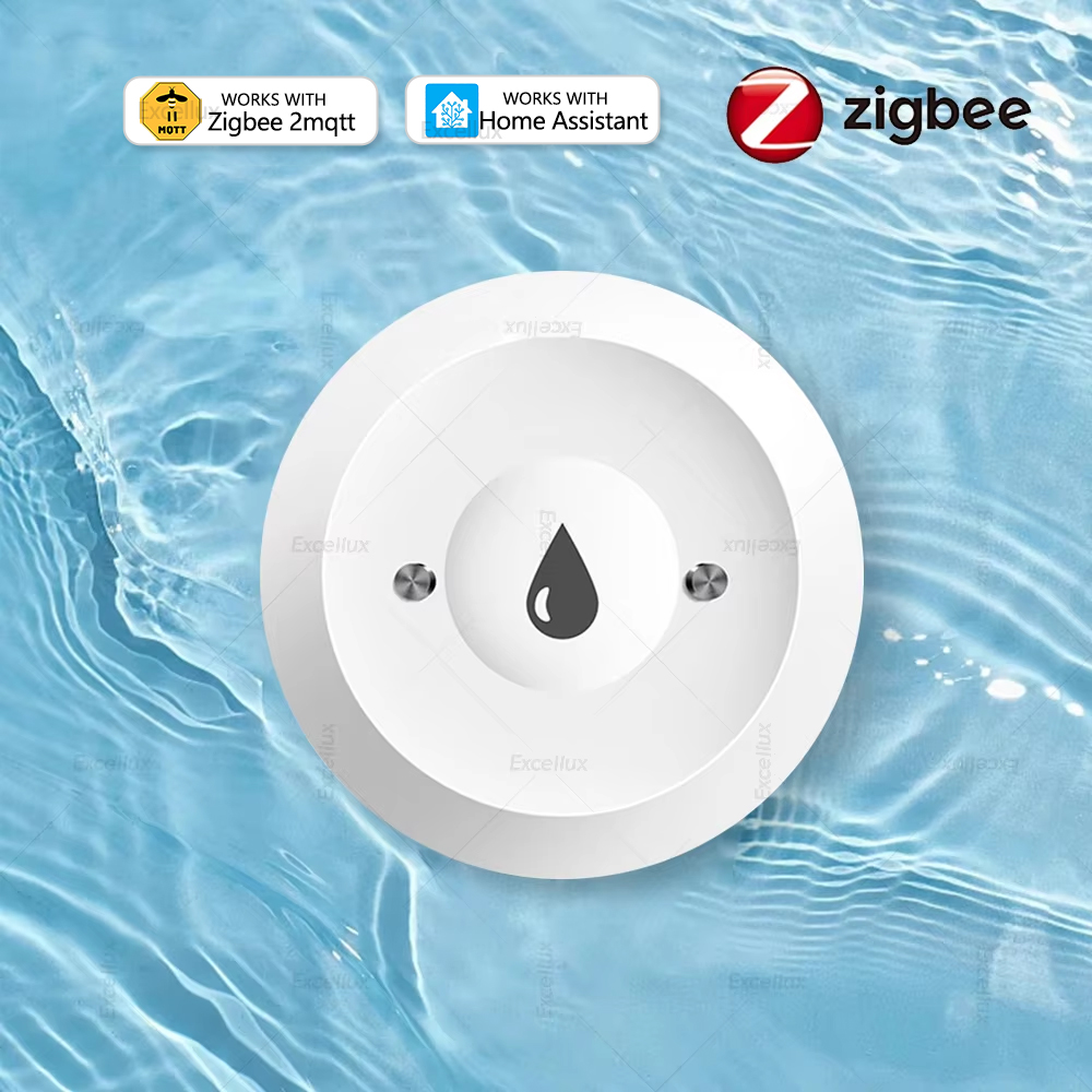 Smart Home Project - Detektor wody Zigbee czujnik wycieku Alarm