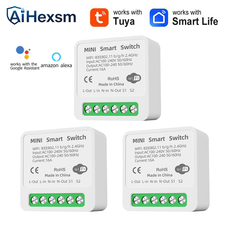Smart Home Energy Monitor - Inteligentny przełącznik WiFi Tuya 16A, sterowanie