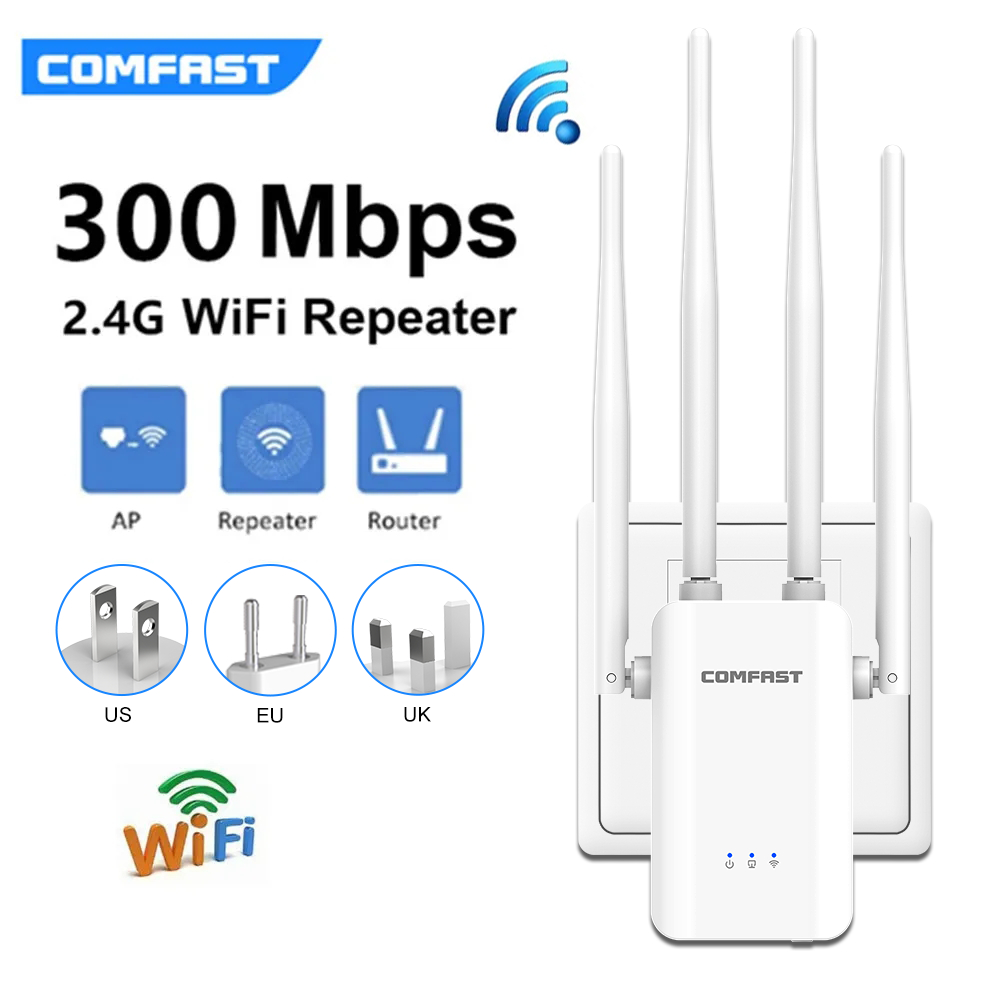 Smart Home Router - COMFAST 2G 300Mbps Wzmacniacz Sygnału WIFI