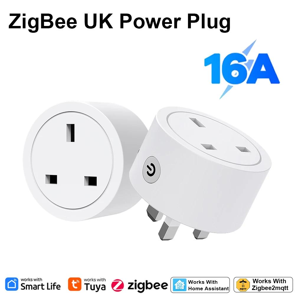 Smart Home Energy Monitor - Inteligentna wtyczka Zigbee 16A z gniazdem