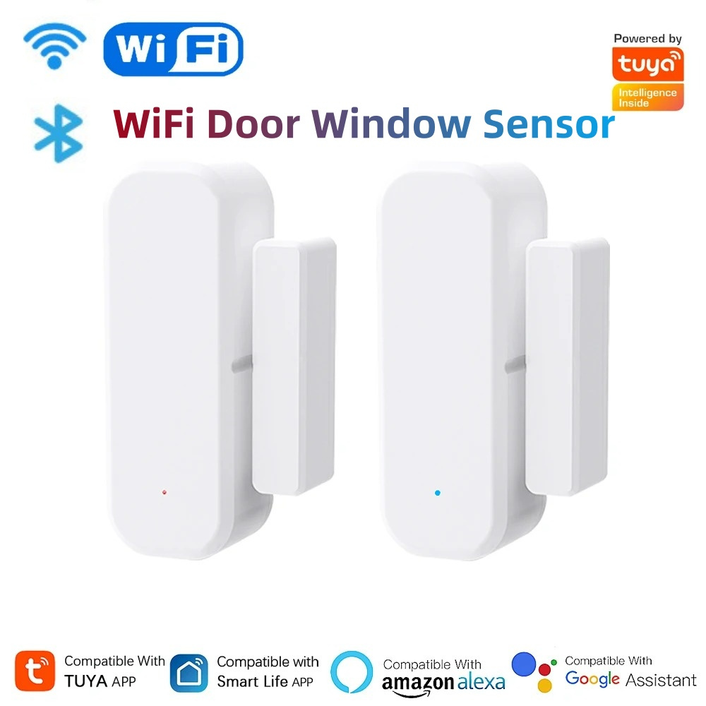Smart Home Ecosystems - Czujnik otwarcia drzwi/okien Tuya WiFi, inteligentny