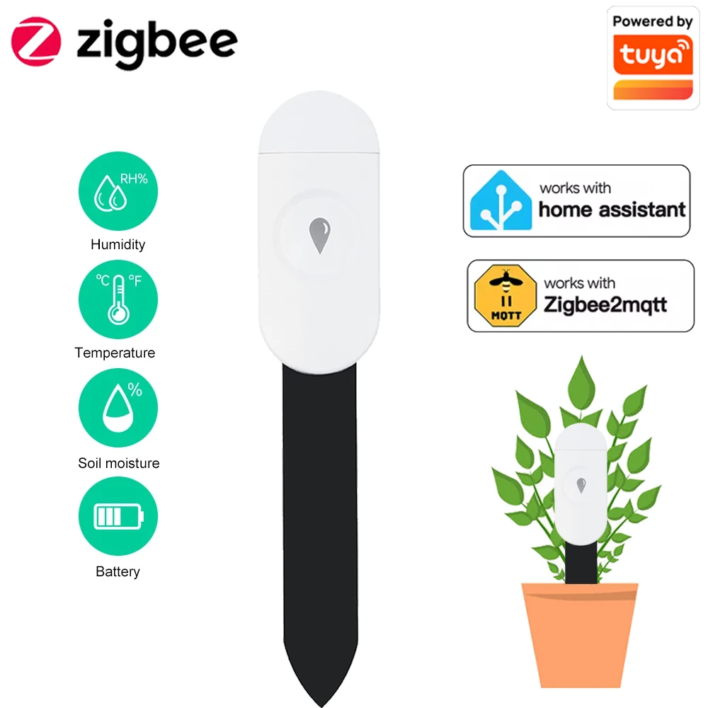 Smart Home Energy Monitor - Czujnik temperatury, wilgotności i wilgoci gleby