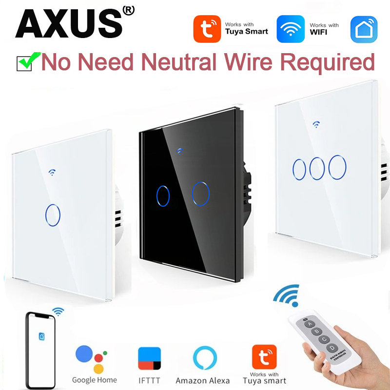 Smart Home Solution - Inteligentne włączniki światła AXUS EU WiFi,