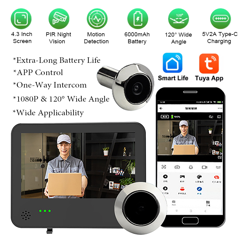 Video Doorbell - Inteligentny dzwonek wideo Tuya Smart WIFI