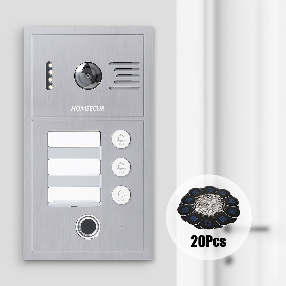 Video Doorbell - Kamera dzwonkowa PoE B19CP-H z brelokami