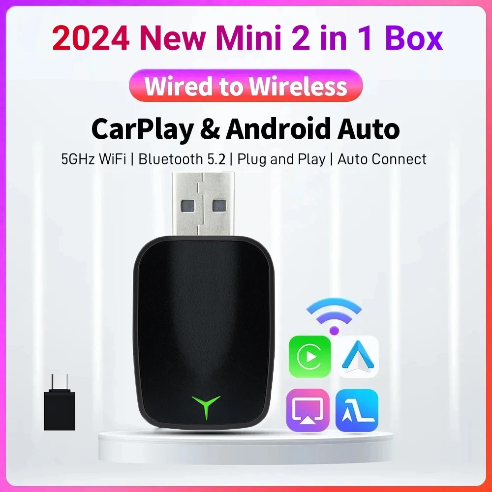 Smart Home Project - Nowy przewodowy do bezprzewodowego Carplay Android