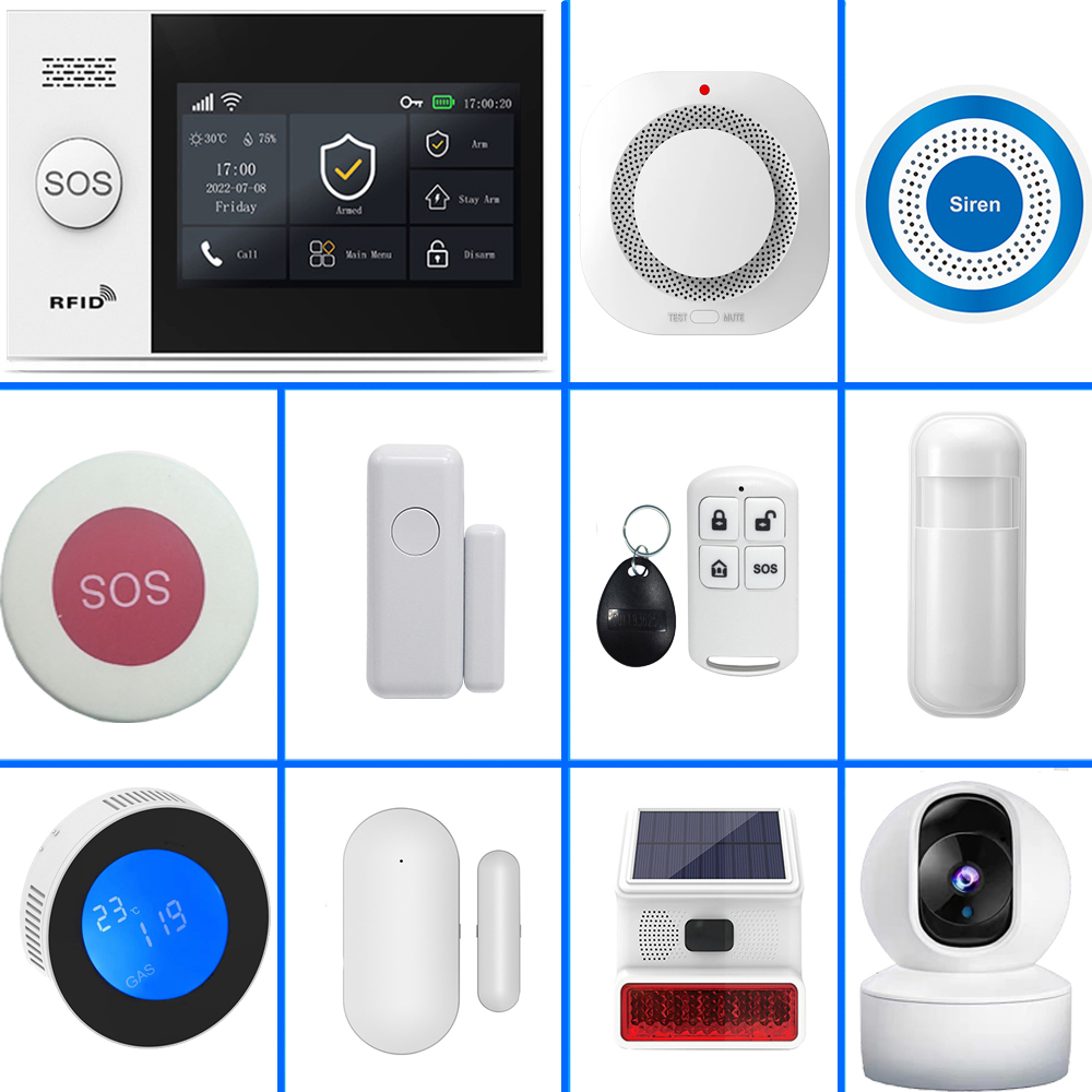 Smart Home Ecosystems - PGST 4G Tuya Inteligentny system alarmowy
