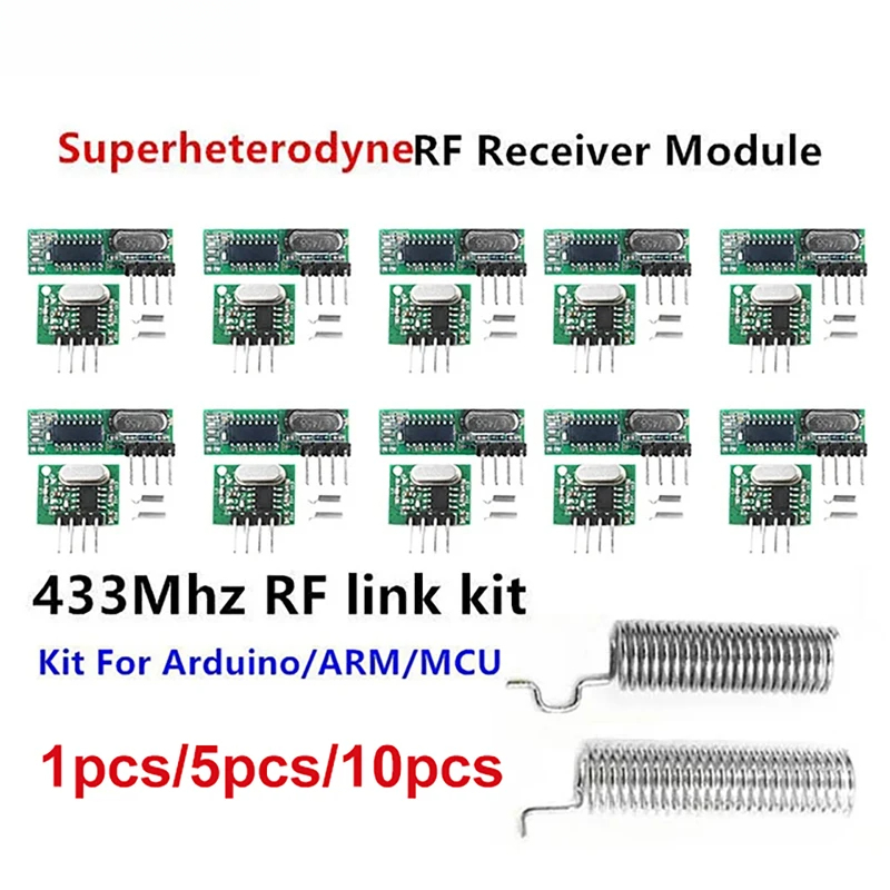Smart Home Arduino Project - Moduł nadajnika i odbiornika RF 433Mhz