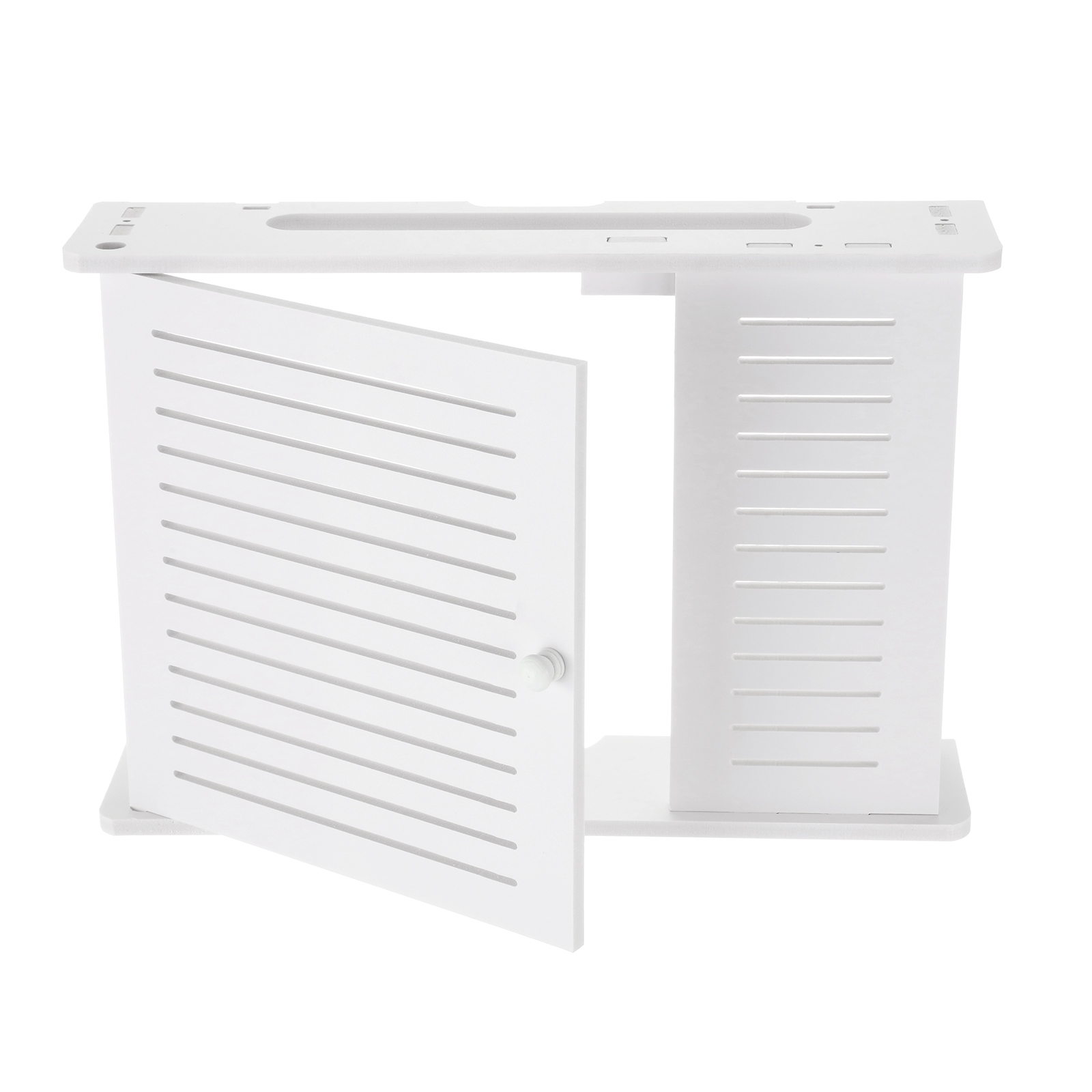 Smart Home Router - Bezprzewodowy Router wi-fi półki drewno-plastikowy Organizer