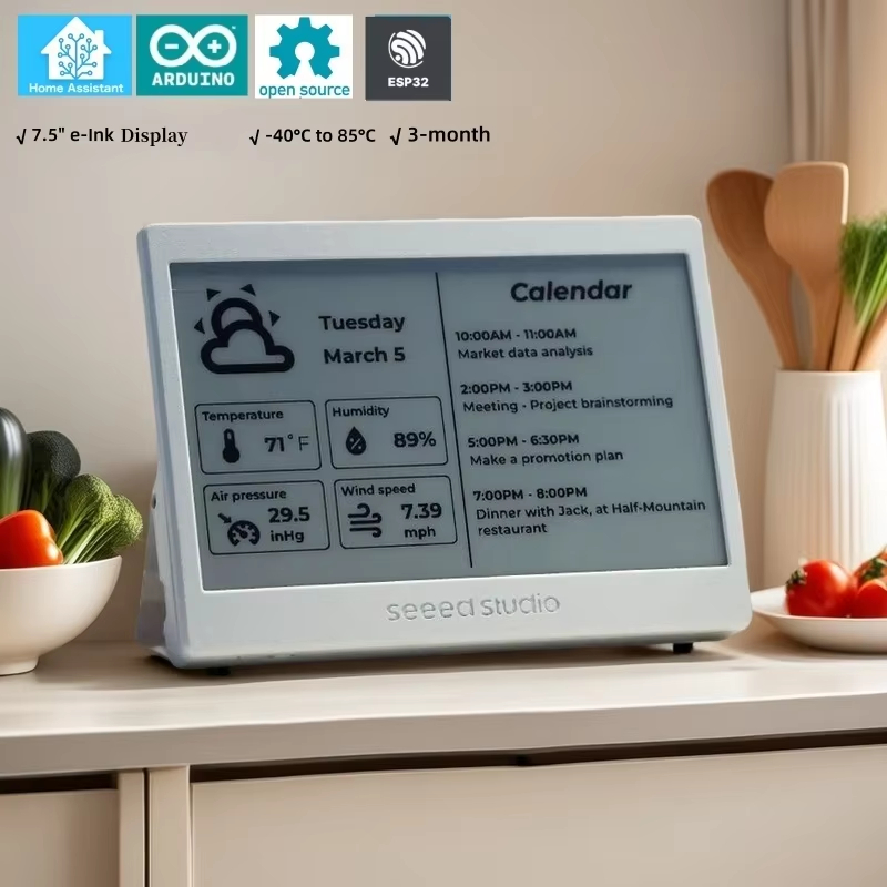 Panel ePaper XIAO ESP32, ekran – Smart Home Arduino Project recenzja i cena