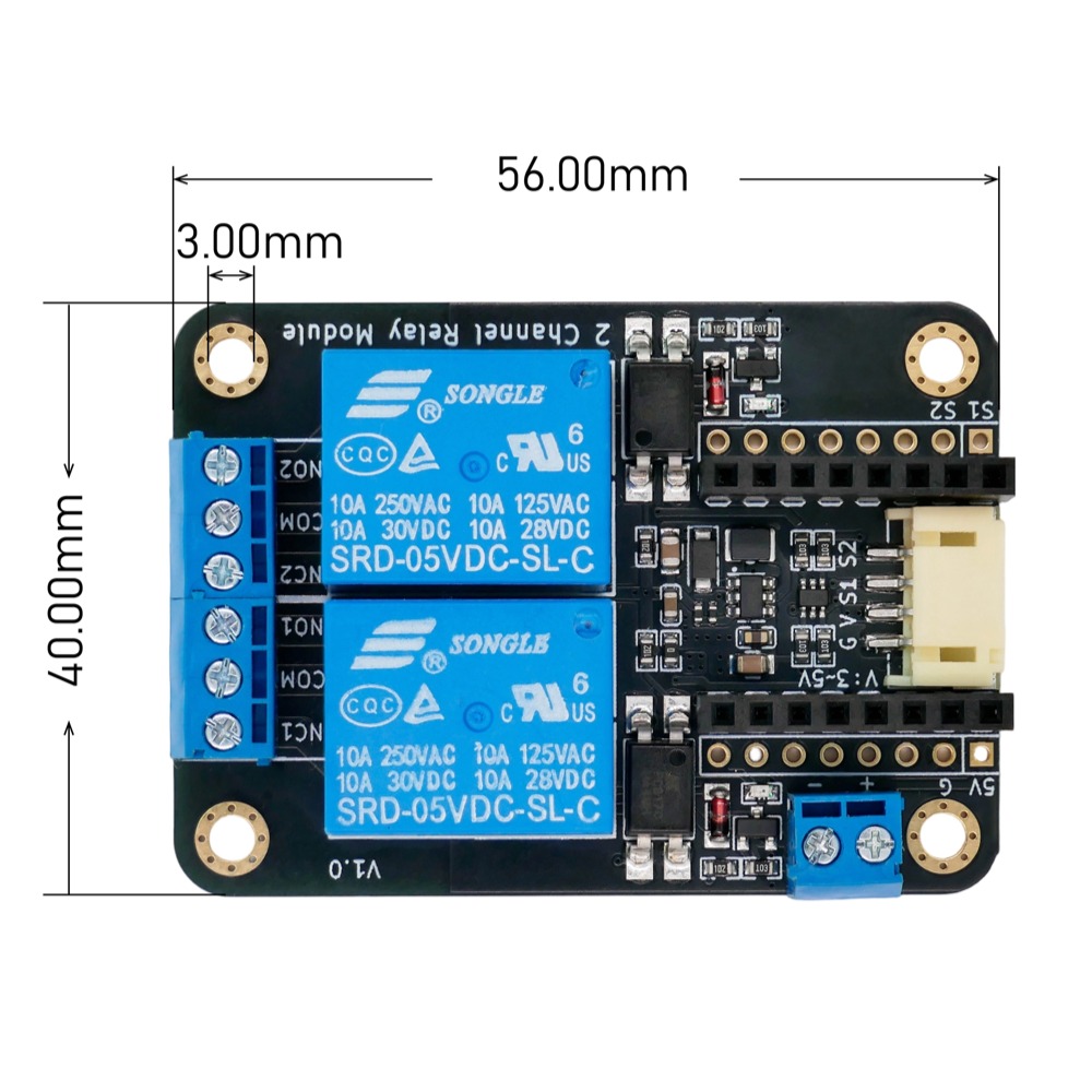 2-kanałowy moduł przekaźnika z – Smart Home Kit For Arduino recenzja i cena