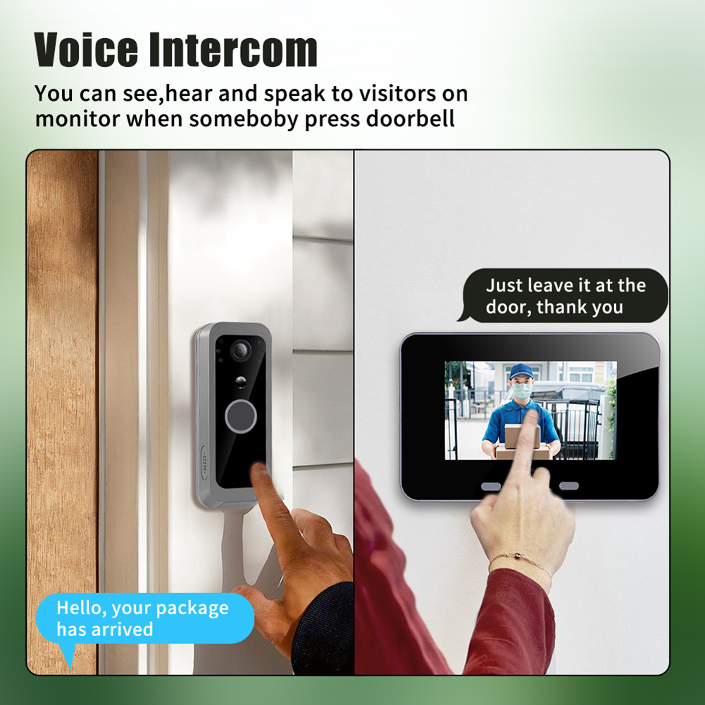 Bezprzewodowy wideodomofon 2.4 – Video Doorbell recenzja i cena