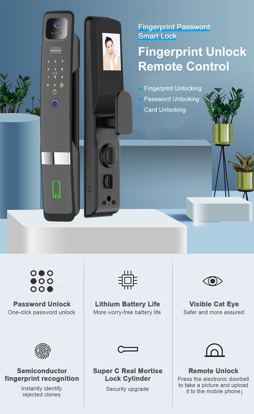 Inteligentny zamek do drzwi Tu – Video Doorbell recenzja i cena