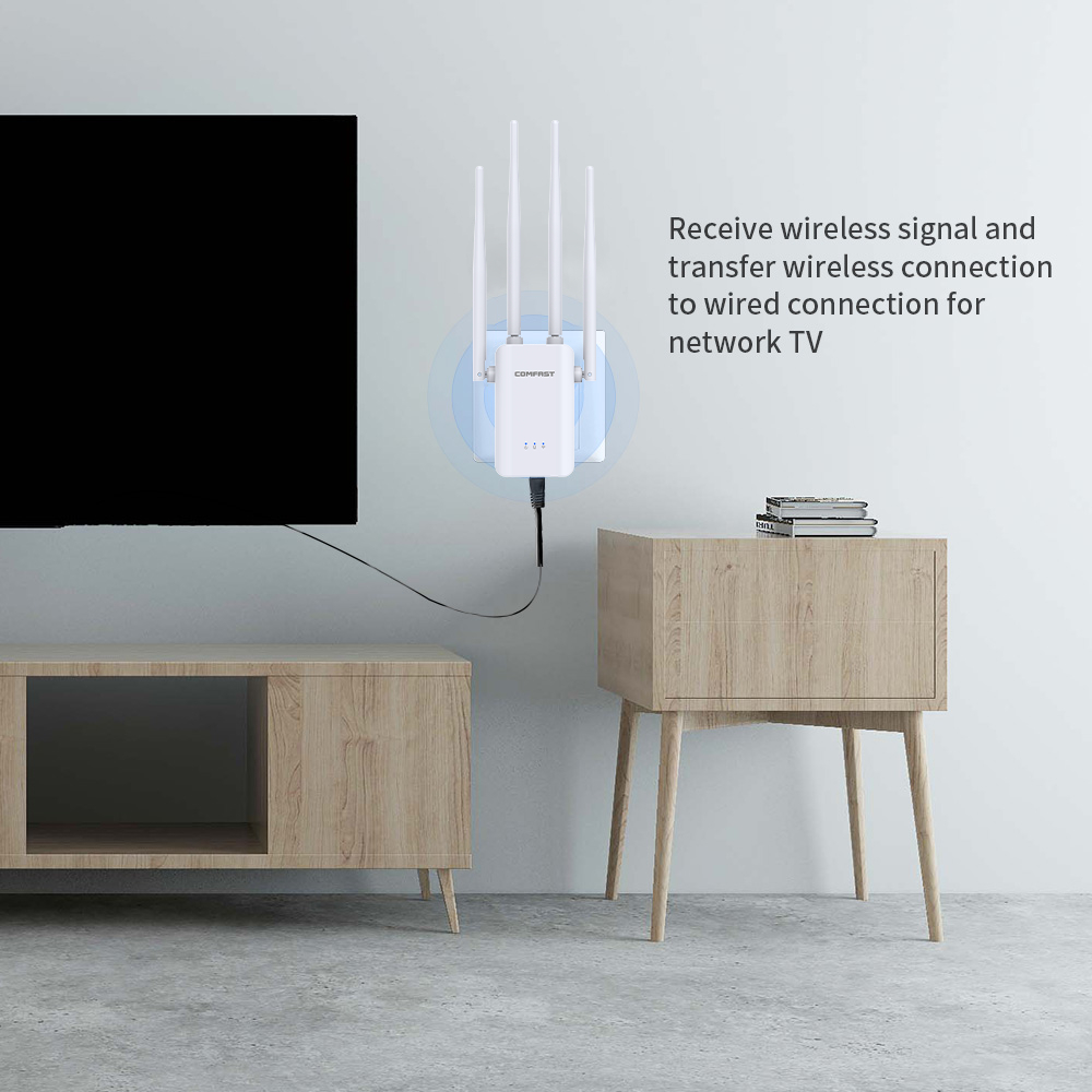 COMFAST 2G 300Mbps Wzmacniacz  – Smart Home Router recenzja i cena