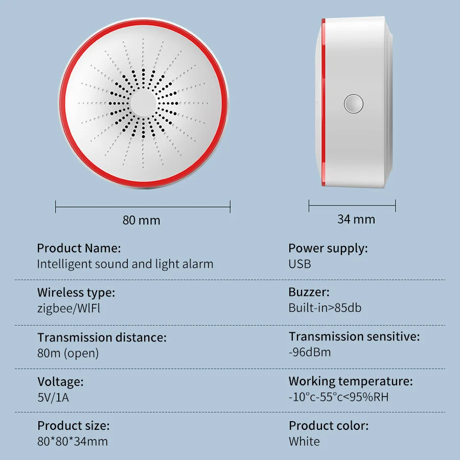 Inteligentna syrena alarmowa T – Smart Home Ecosystems recenzja i cena