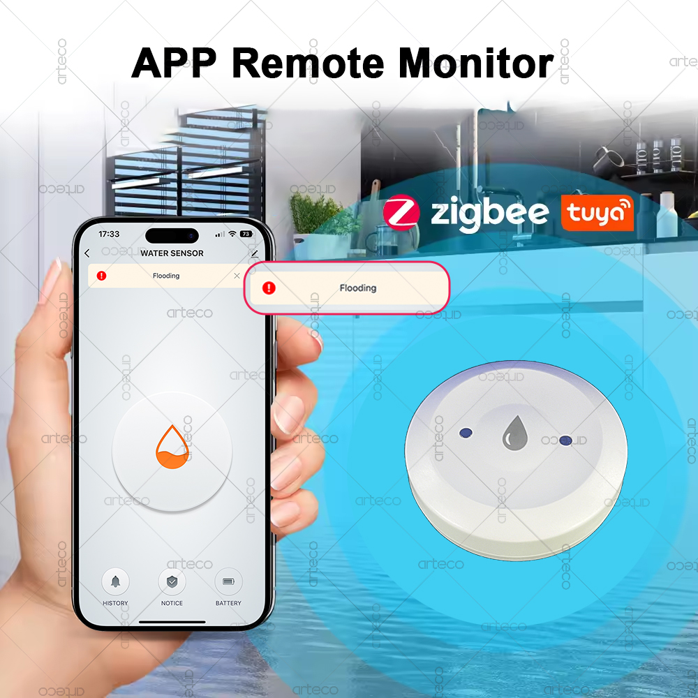 Czujnik zalania Tuya Smart Zig – Smart Home Zentrale recenzja i cena