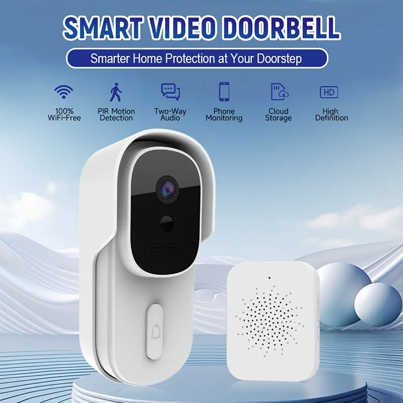Szerokokątny wideodomofon WiFi – Video Doorbell recenzja i cena