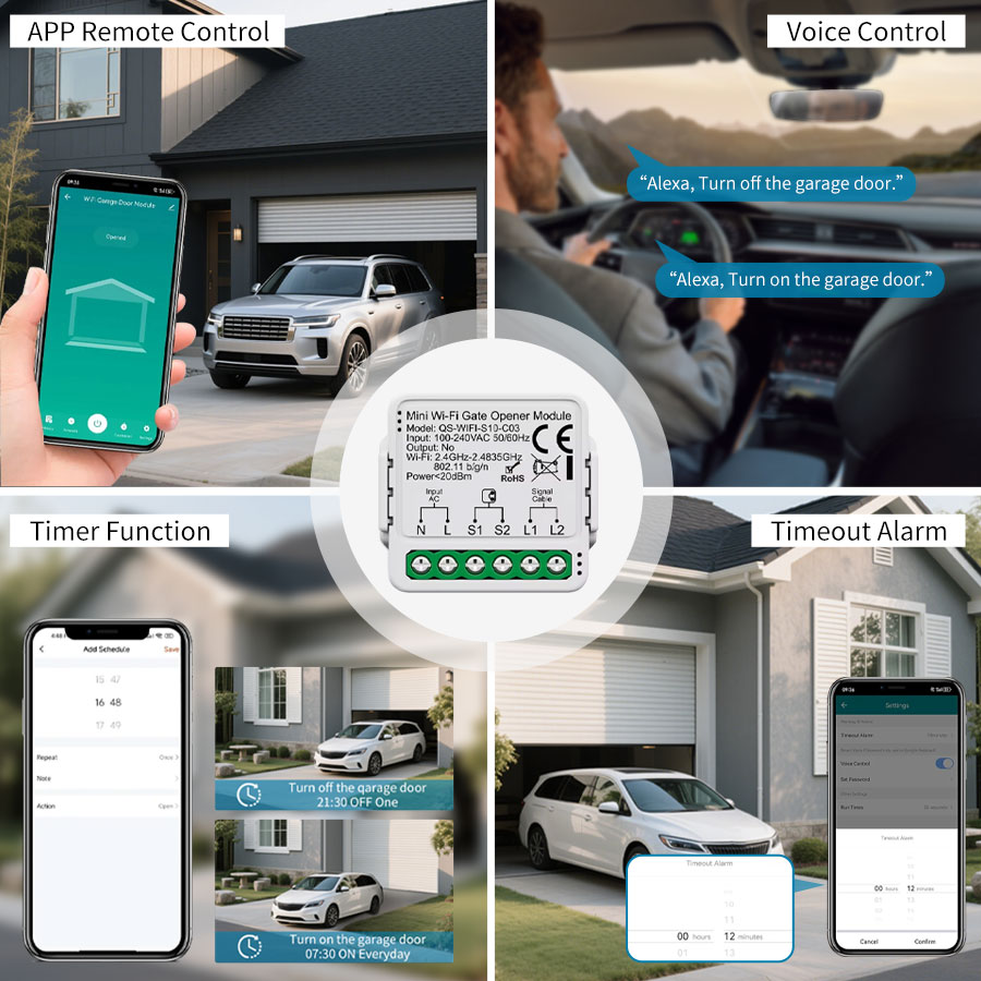 Sterownik bramy garażowej Tuya – Smart Home Solution recenzja i cena