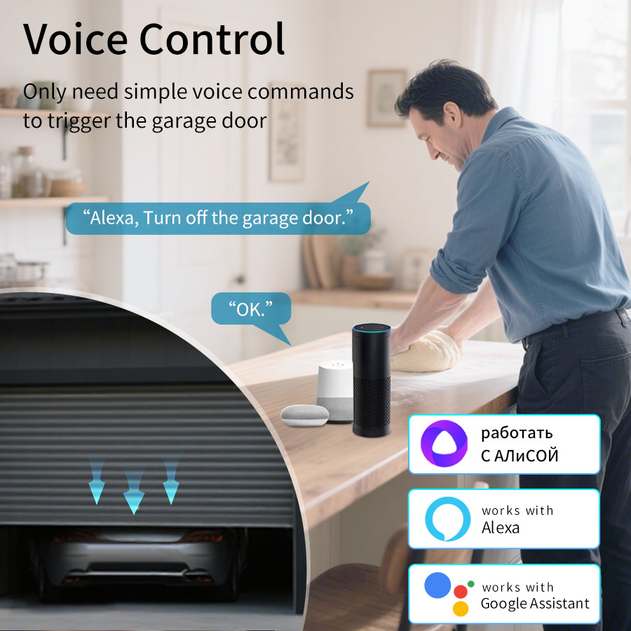Sterownik bramy garażowej Tuya – Smart Home Solution recenzja i cena