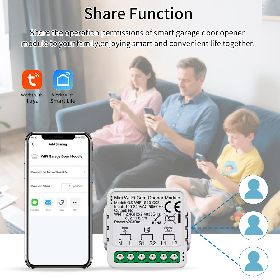 Sterownik bramy garażowej Tuya – Smart Home Solution recenzja i cena