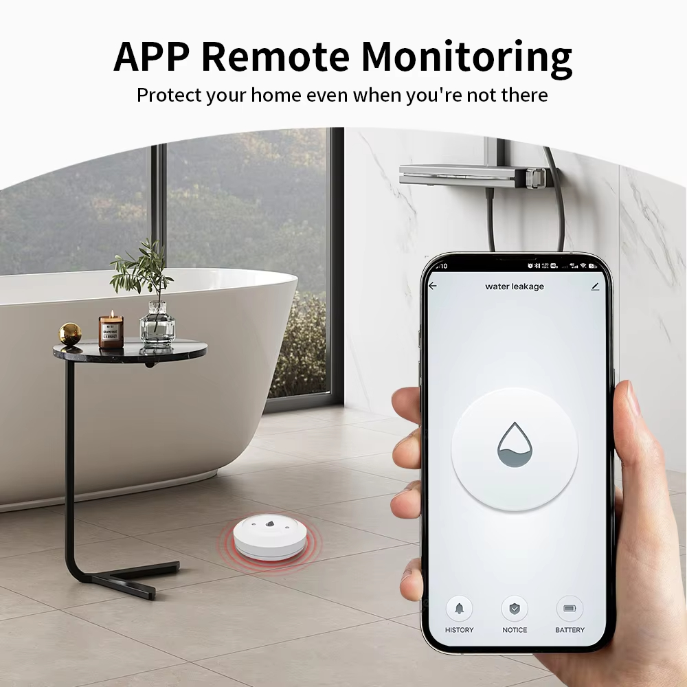 Czujnik wycieku wody Tuya Zigb – Smart Home Water Level Sensor recenzja i cena