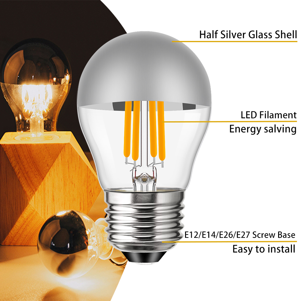 G45 Edison LED Night Bulb E12  – Smart Home Retrofit recenzja i cena