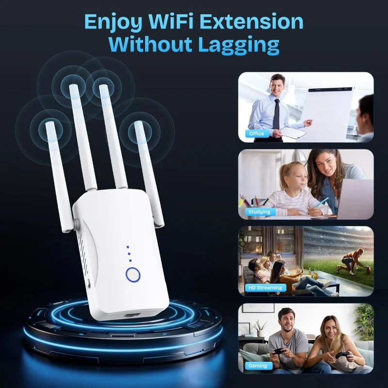 Wzmacniacz WiFi Dual Band 1200 – Smart Home Router recenzja i cena