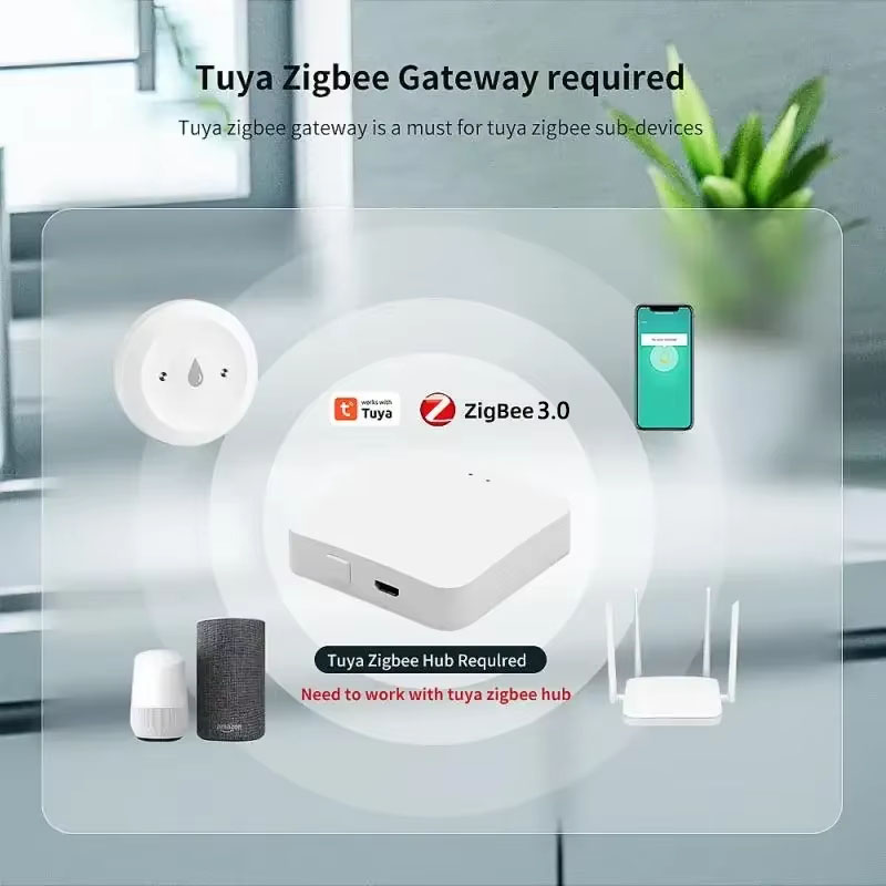 Czujnik wycieku wody Tuya ZigB – Smart Home Project recenzja i cena