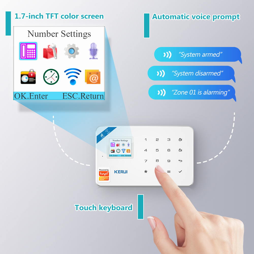 KERUI W181 System alarmowy Sec – Smart Home Ecosystems recenzja i cena