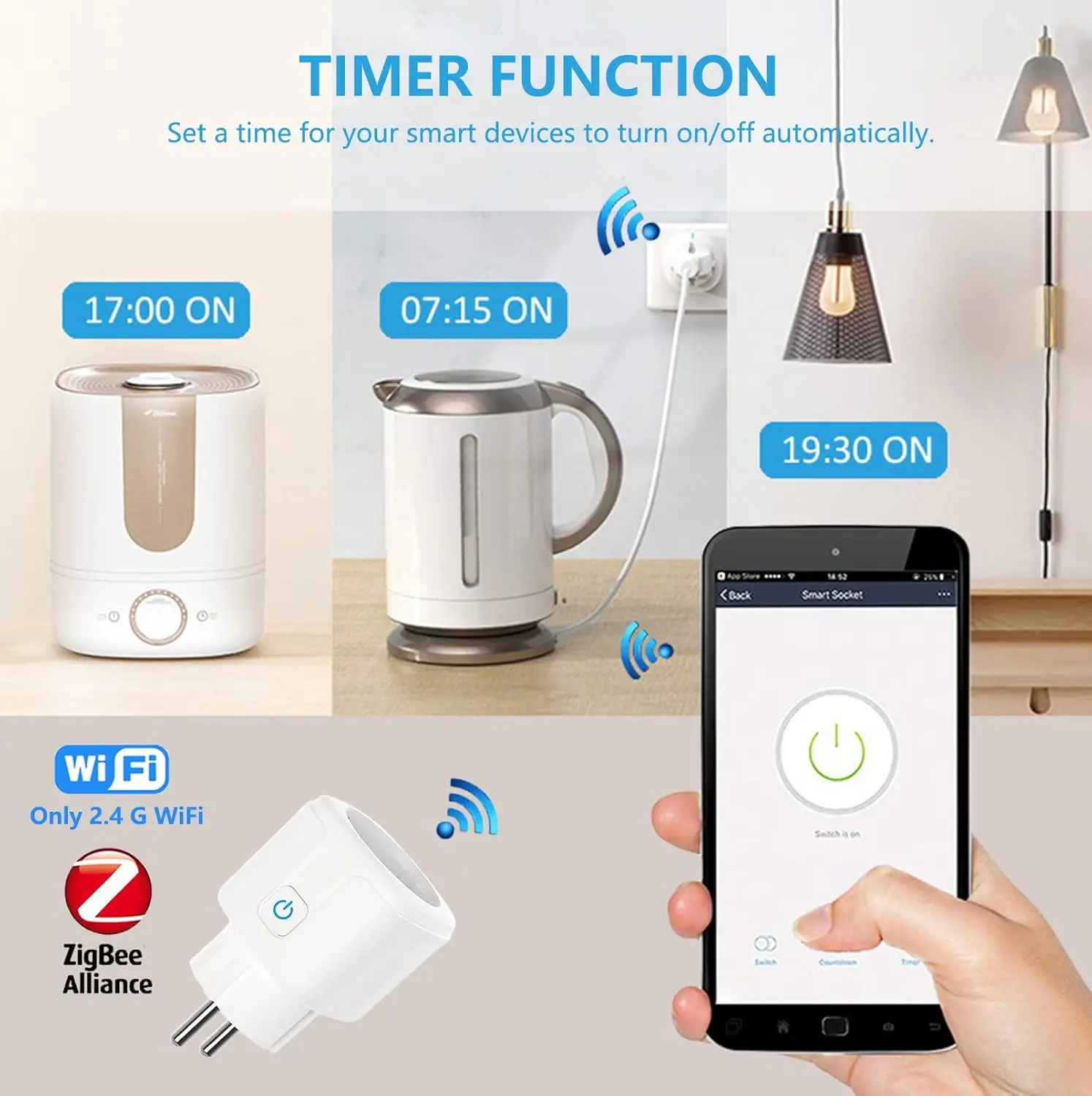 Inteligentna wtyczka ZigBee EU – Smart Home Energy Monitor recenzja i cena