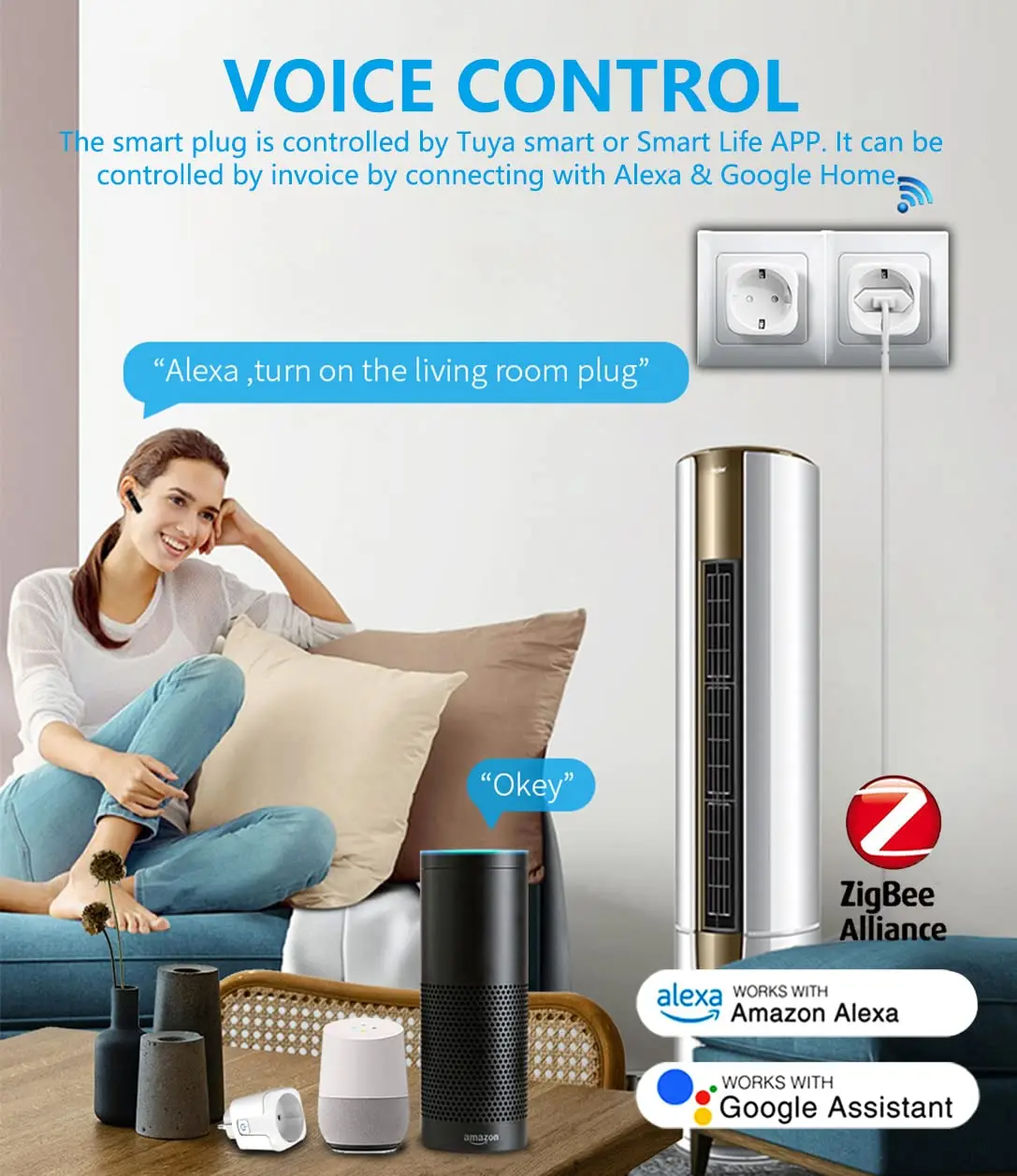 Inteligentna wtyczka ZigBee EU – Smart Home Energy Monitor recenzja i cena