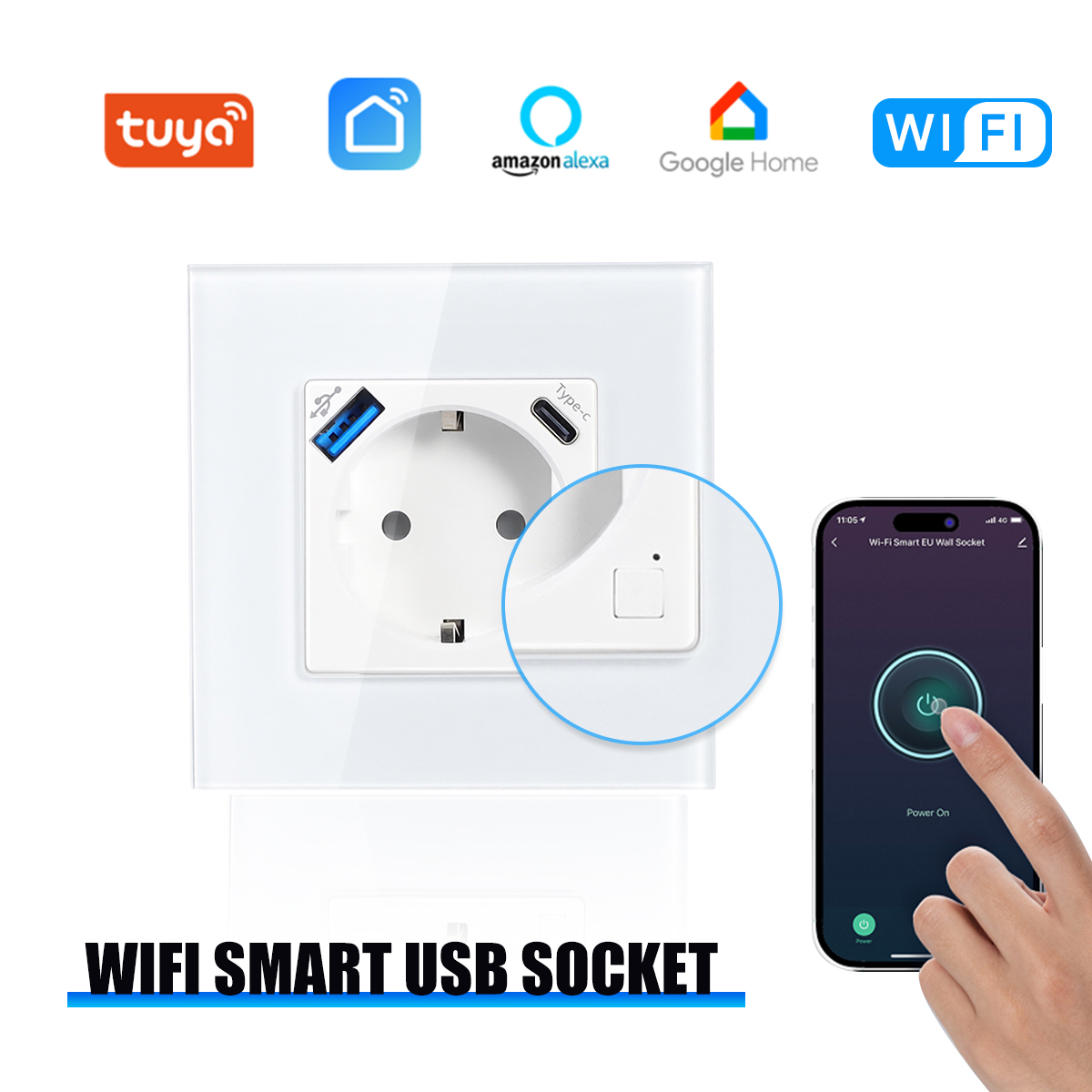 GEYA Gniazdko Wi-Fi EU z inter – Smart Home Energy Monitor recenzja i cena