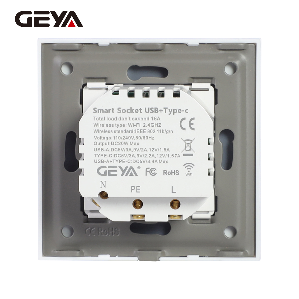 GEYA Gniazdko Wi-Fi EU z inter – Smart Home Energy Monitor recenzja i cena