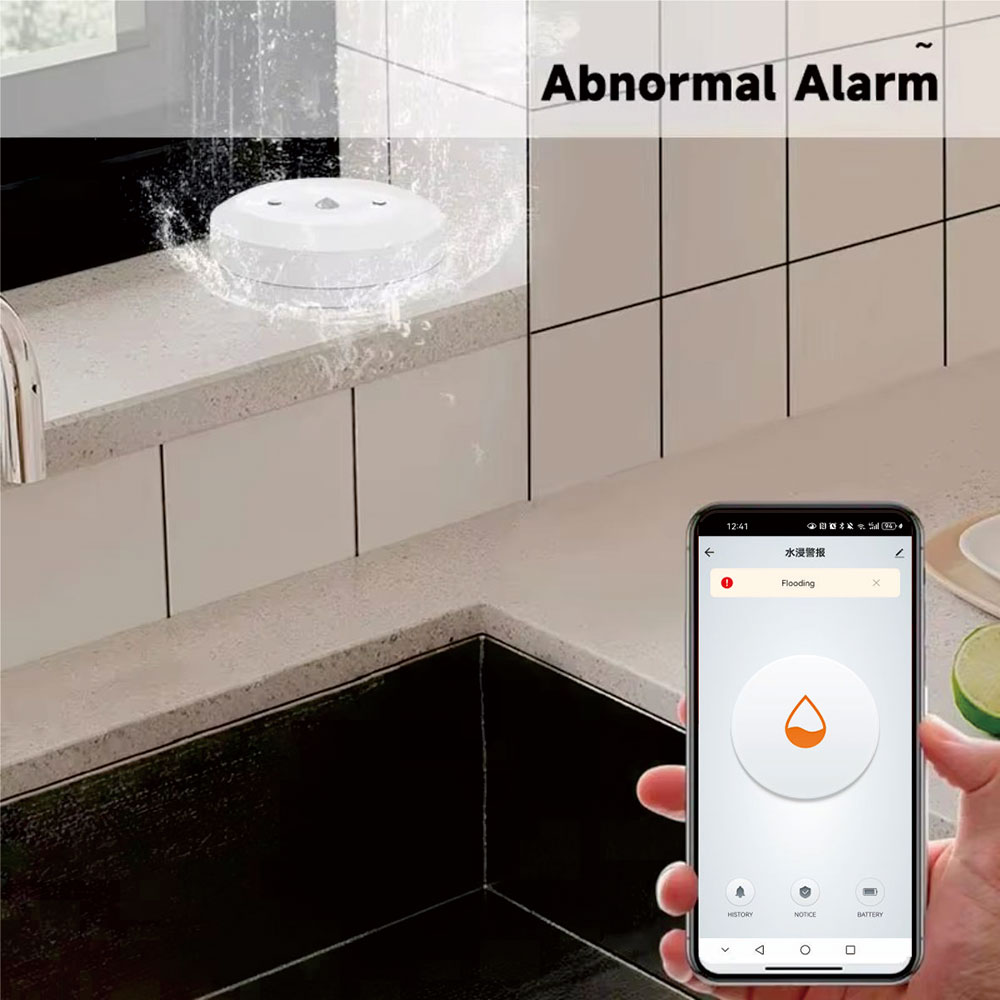 Inteligentny czujnik wycieku w – Smart Home Water Level Sensor recenzja i cena