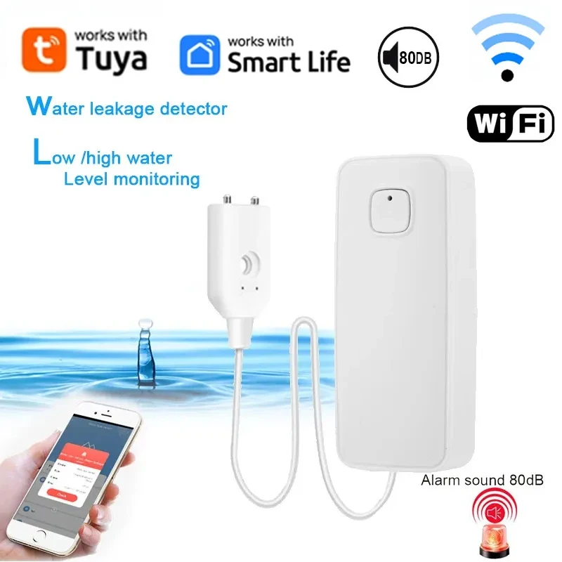 Tuya Smart Home WiFi Detektor  – Smart Home Water Level Sensor recenzja i cena
