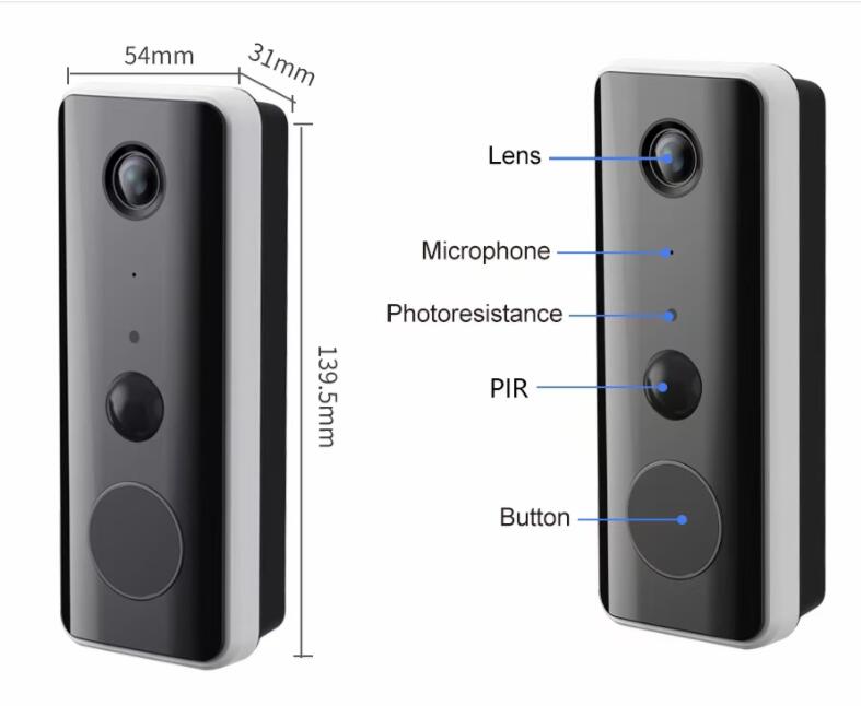 3MP 1296P Tuya APP Niskoenerge – Video Doorbell recenzja i cena