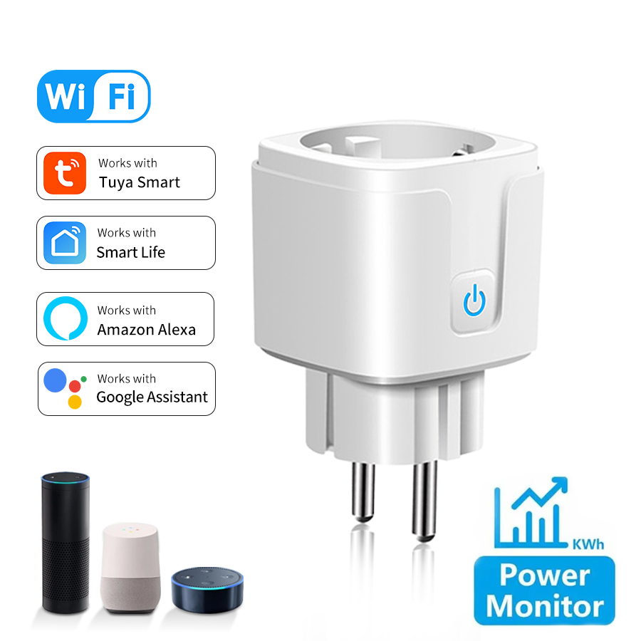 Tuya Smart Socket EU 16A AC100 – Smart Home Energy Monitor recenzja i cena