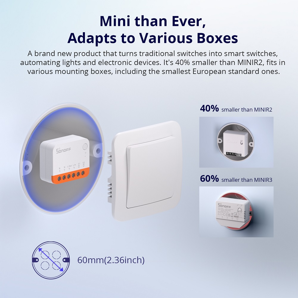 Sonoff Mini R4 Extreme Intelig – Smart Home Project recenzja i cena